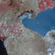 Illustration for article titled Nicaraguas Momotombo Volcano Is Glorious In False Color Satellite Imagery